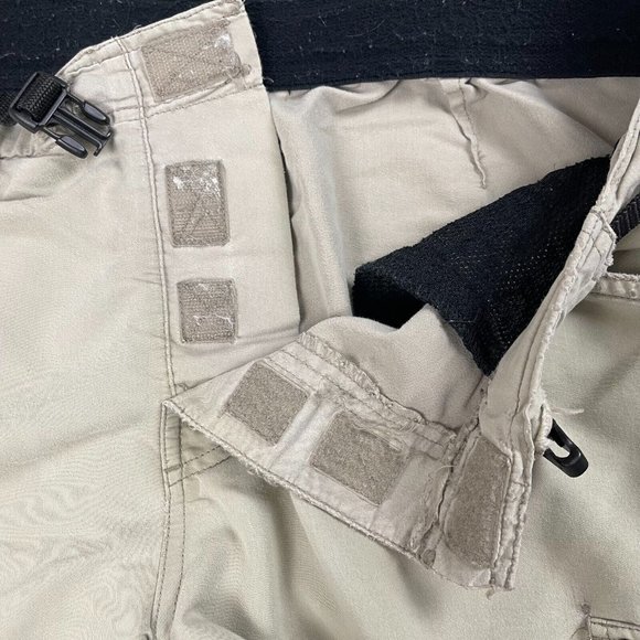 Vintage prAna Shorts Men's Size XL Beige Belted‎ 90's Used - Picture 3 of 9